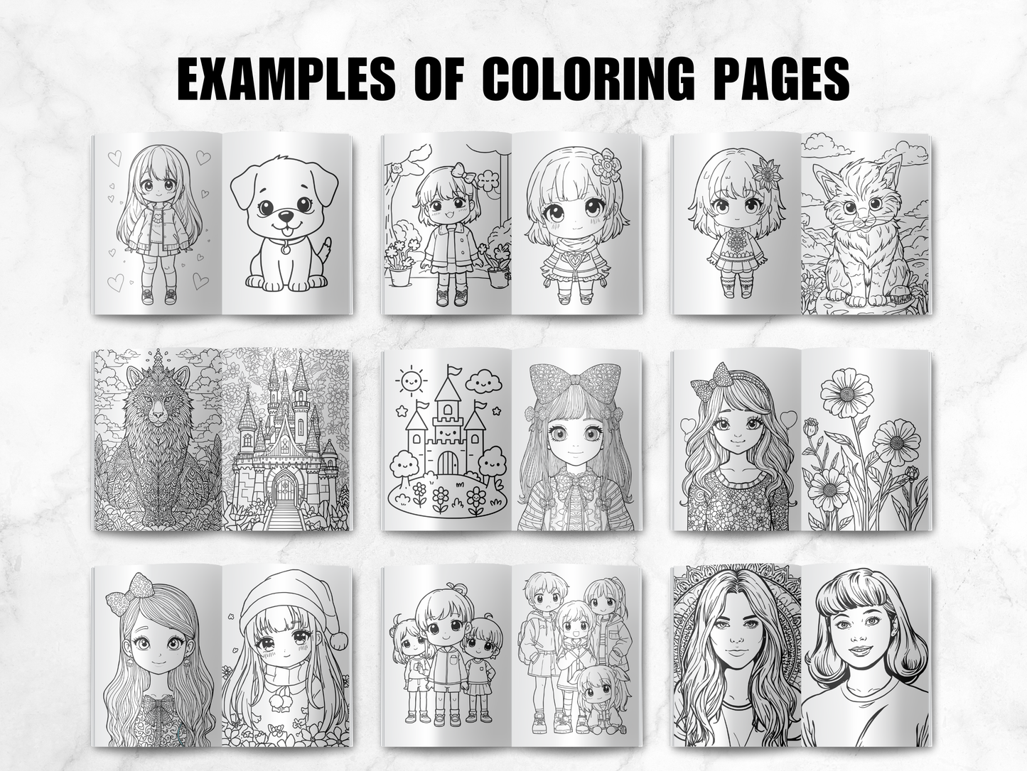 Coloring Page Prompt Generator