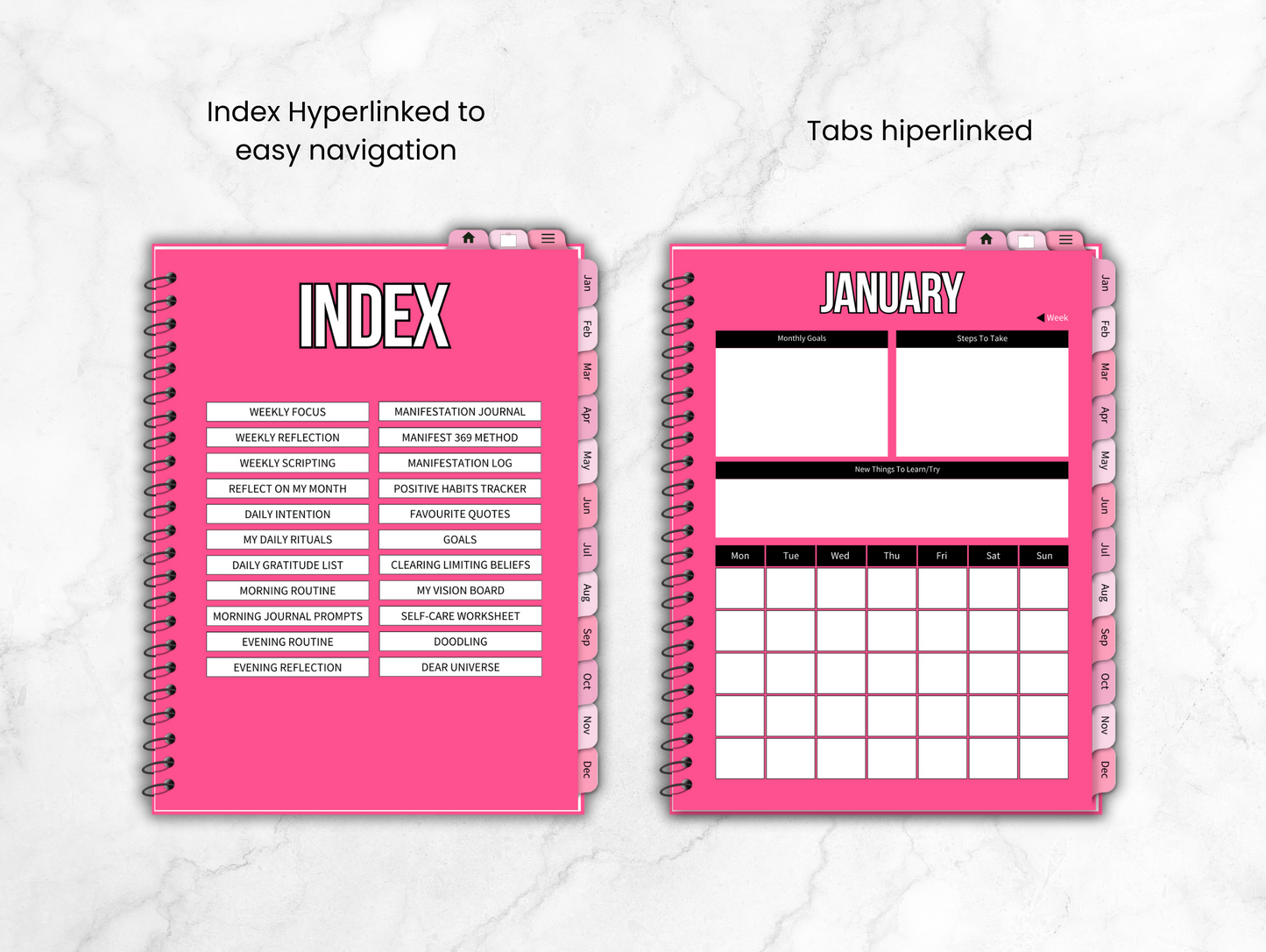 PLR Manifest that shit, Manifestation Digital Journal