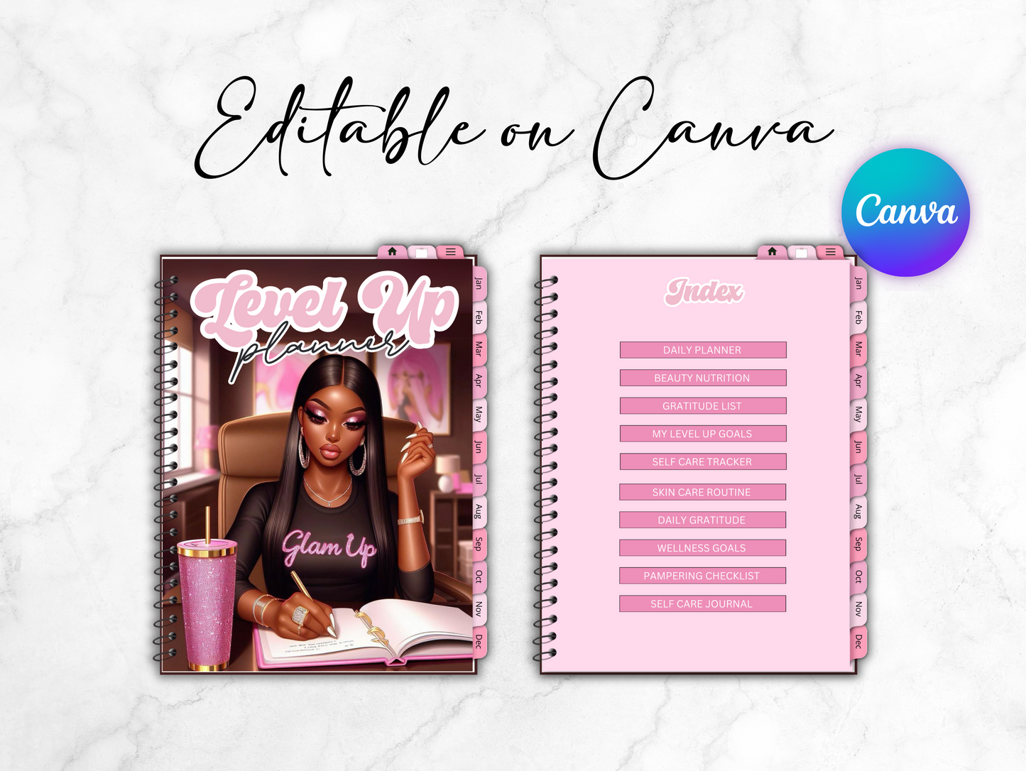 PLR Level Up Digital Journal with Hyperlinks