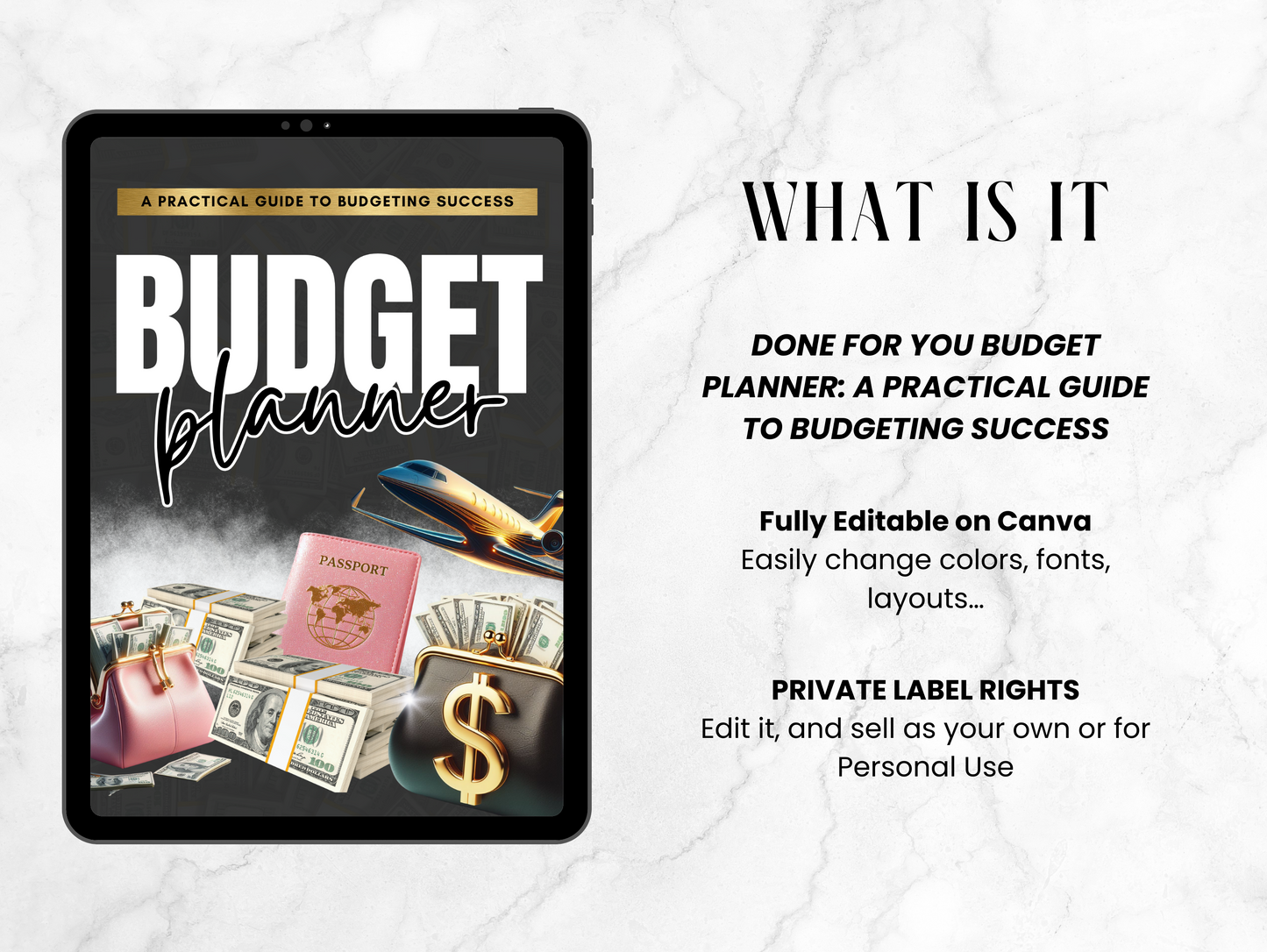 PLR Budget planner