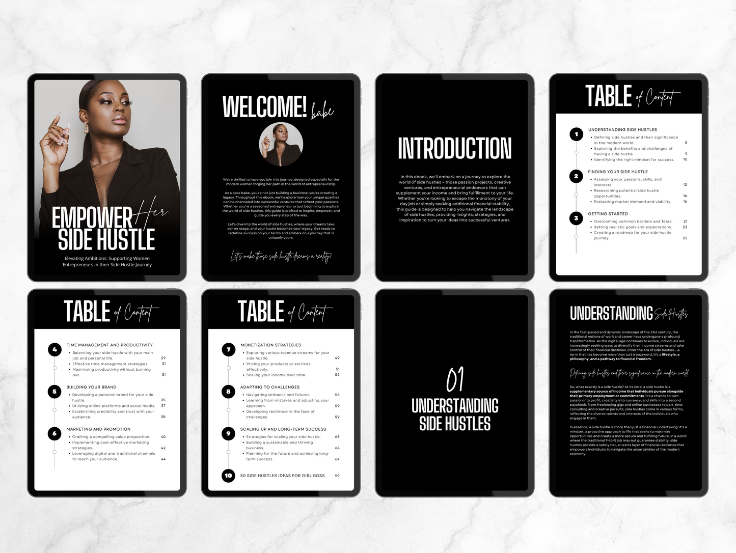 PLR EmpowerHer Side Hustle Journal