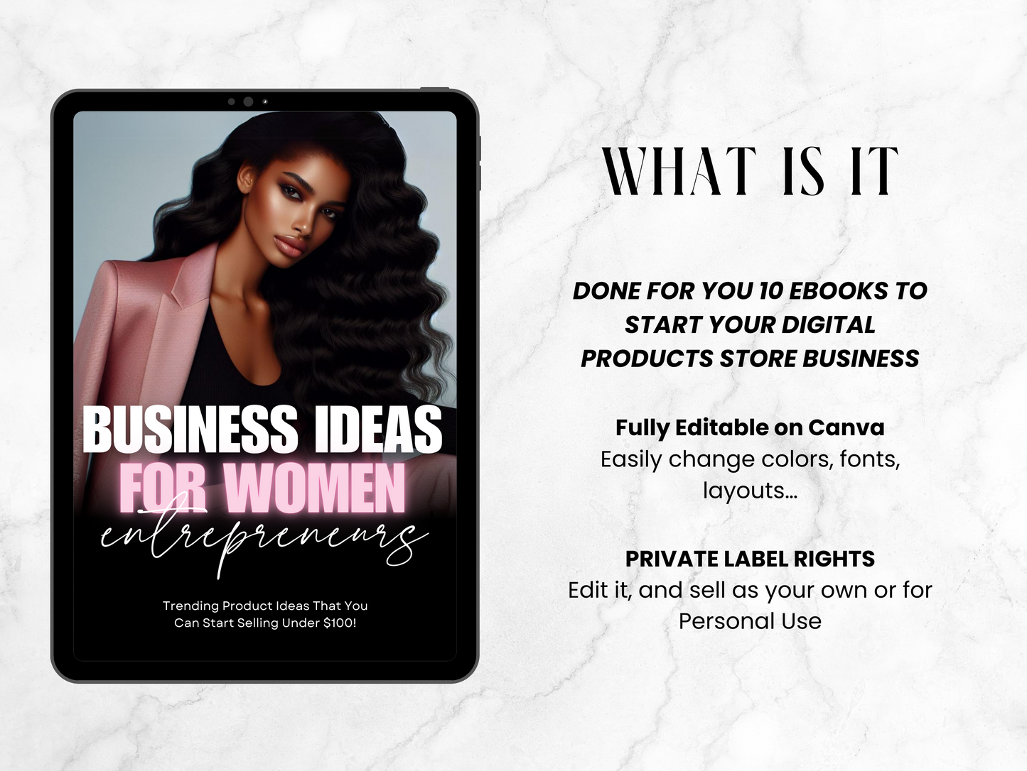 PLR How to start a digital product business ebooks Bundle