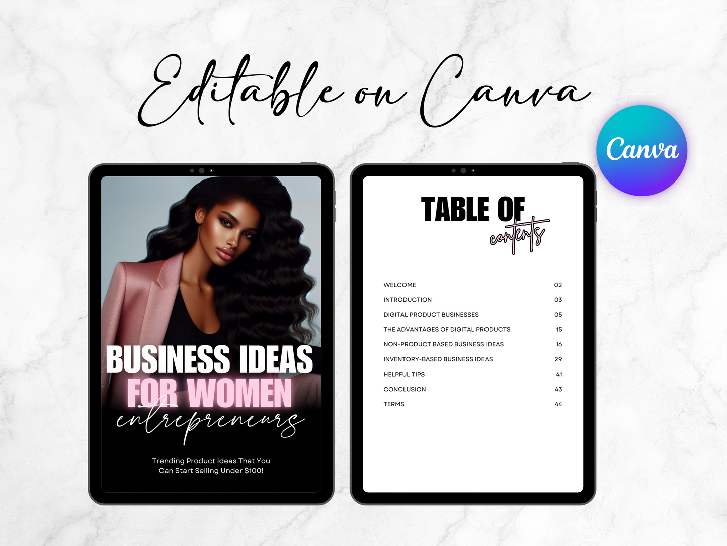 Business Ideas for Women entrepreneur ebook