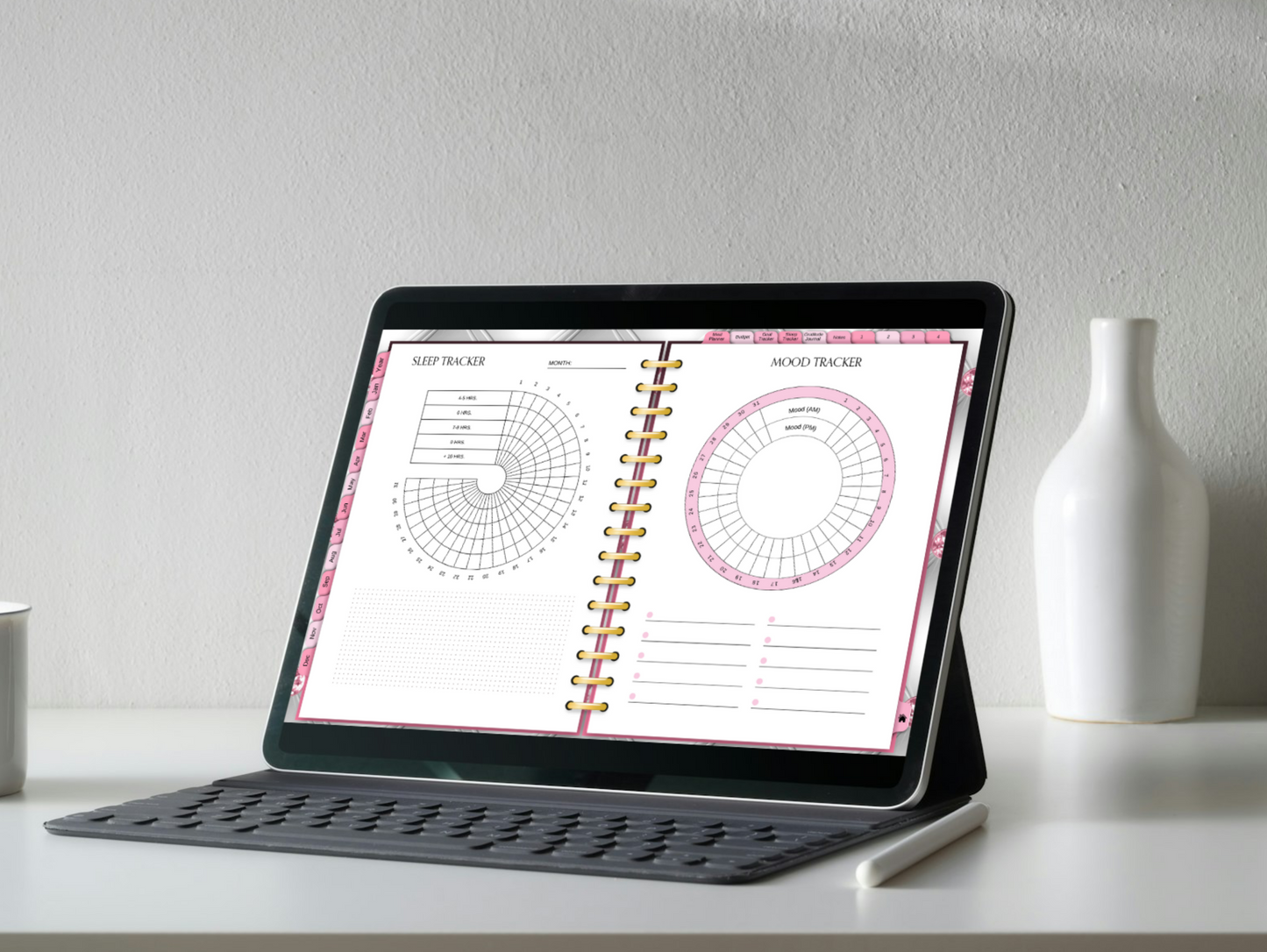PLR Girl boss digital life planner