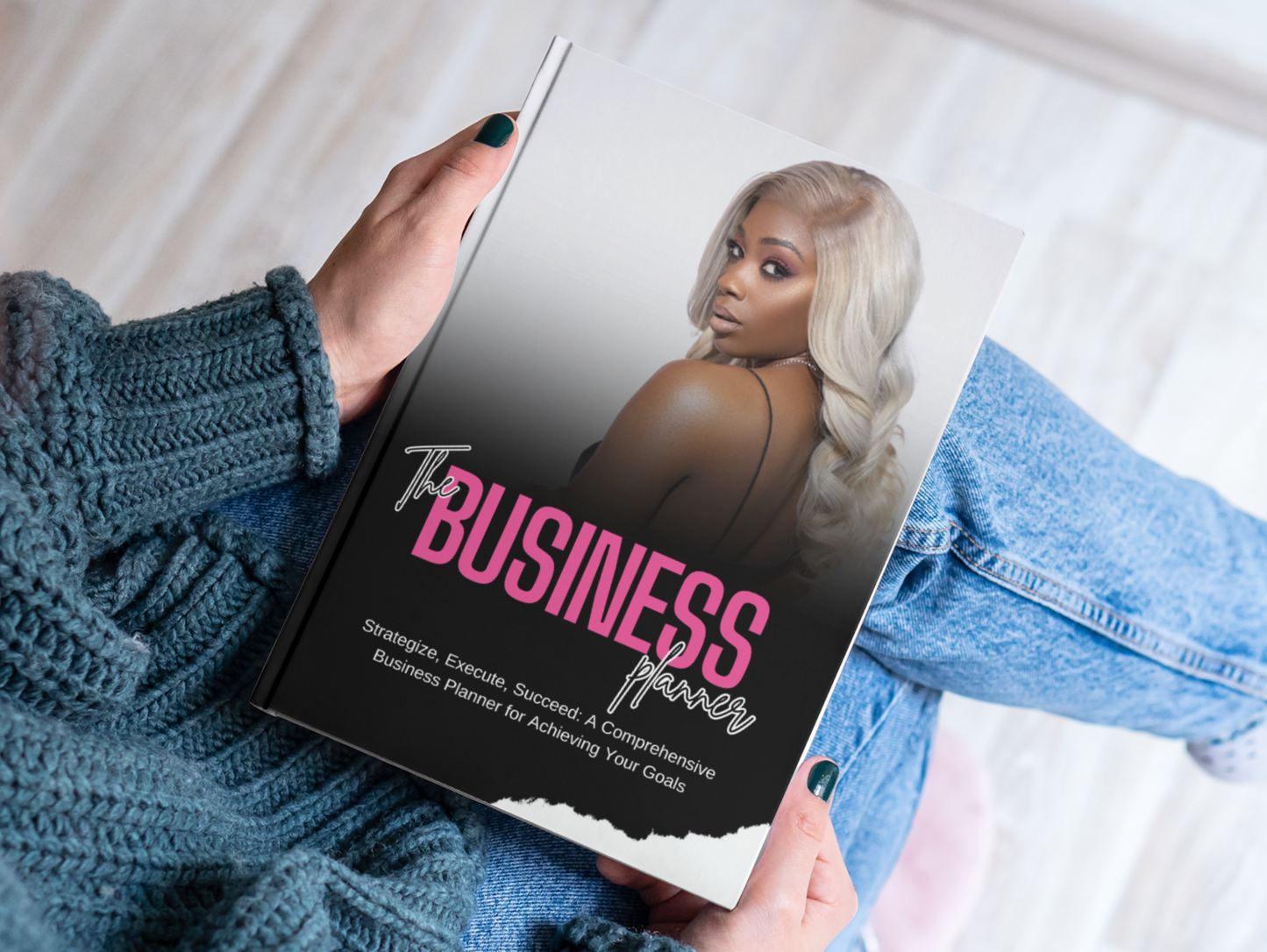 PLR Business Planner black girl entrepreneur