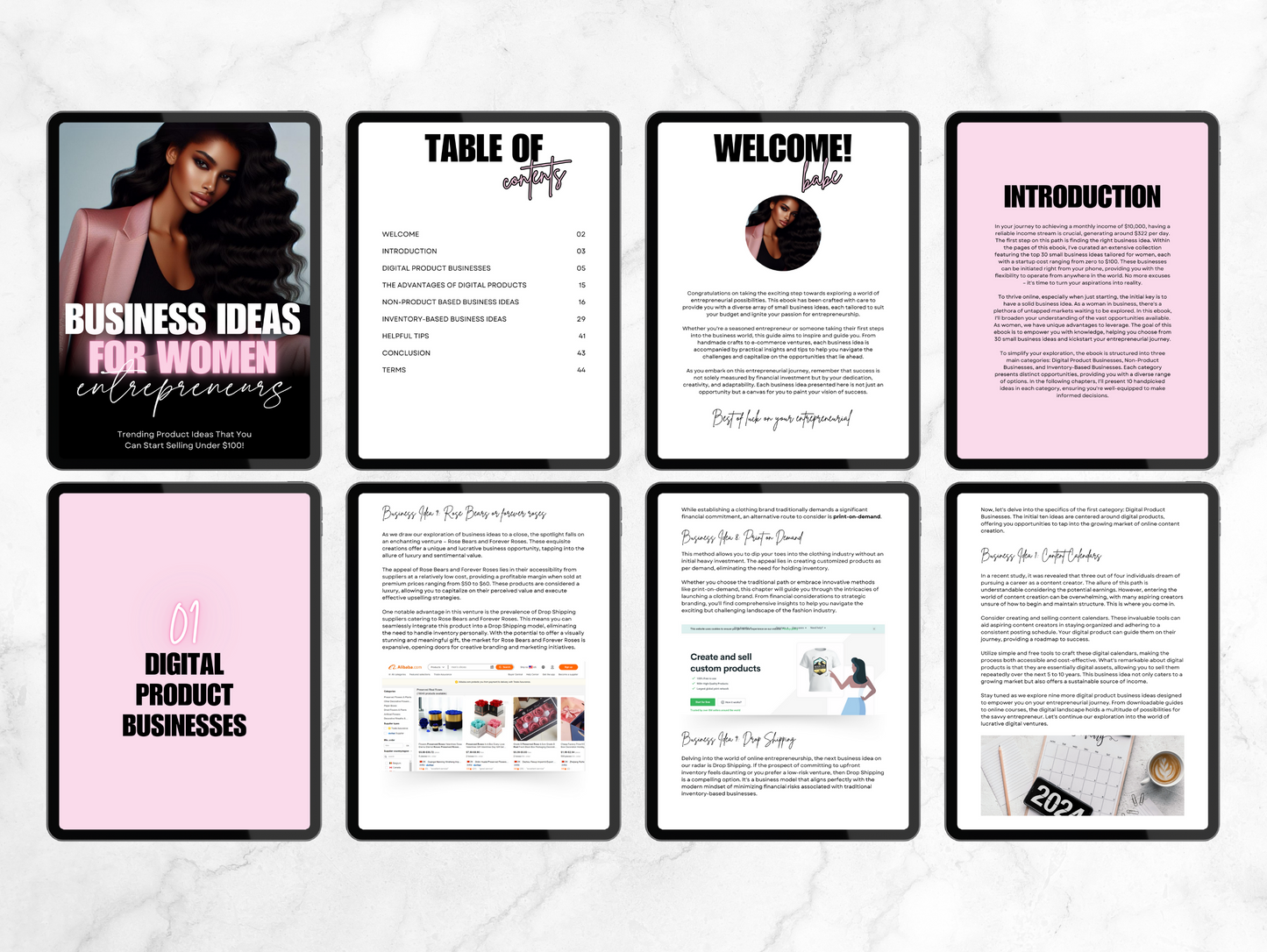 Business Ideas for Women entrepreneur ebook
