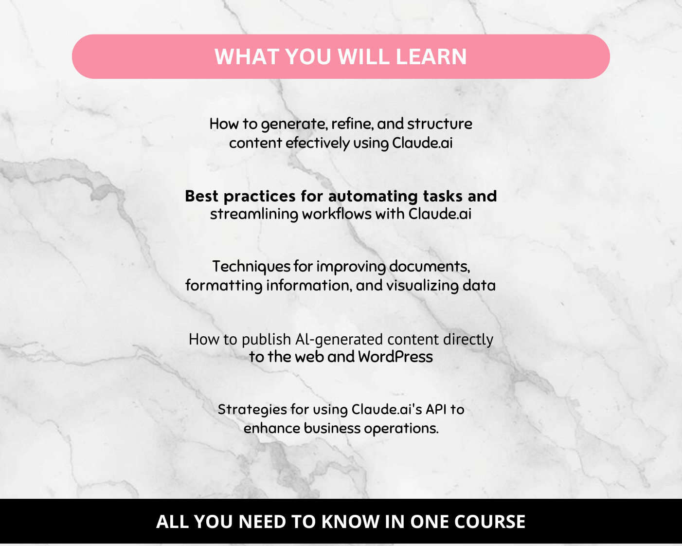 Claude AI Video Course