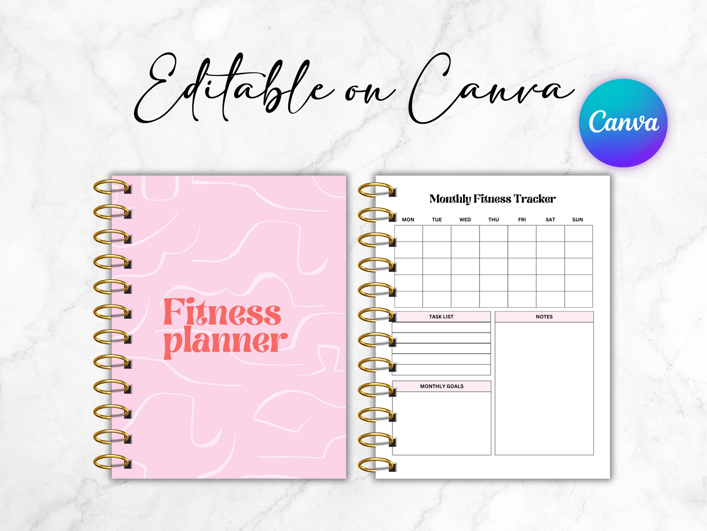 PLR Fitness planner