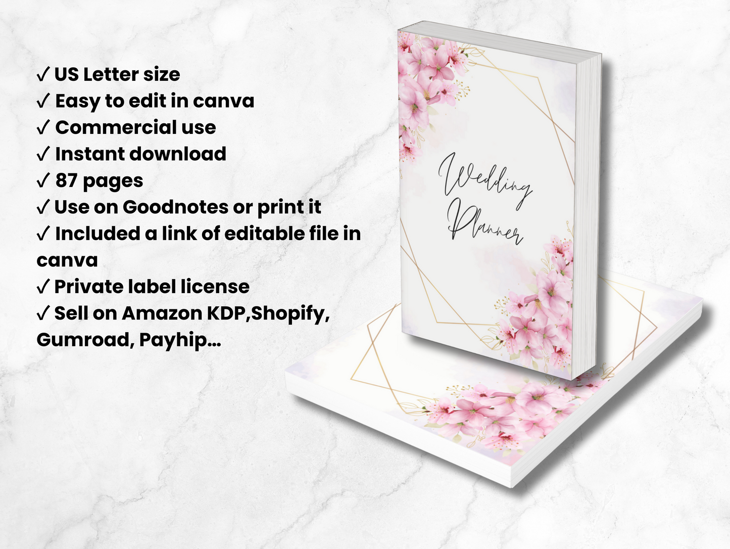 PLR Digital Wedding Planner