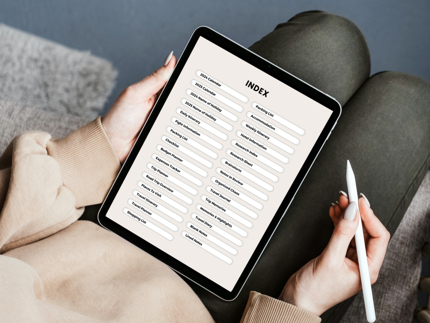 PLR Digital Travel journal