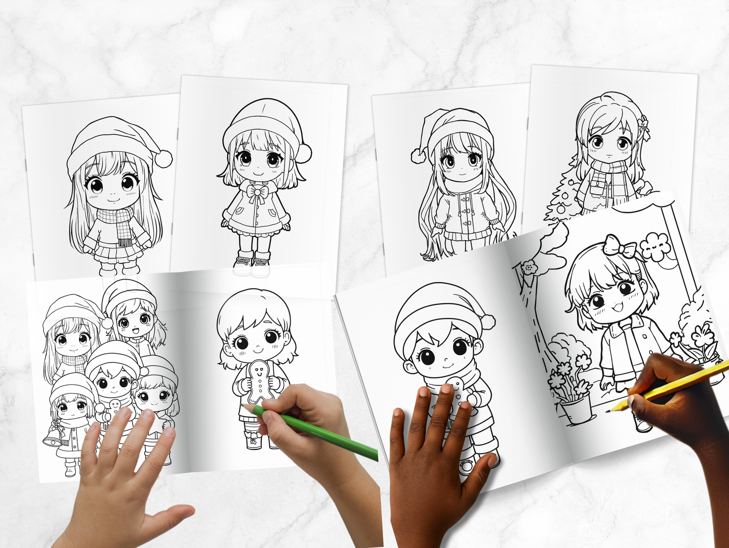 Kawaii Coloring Book