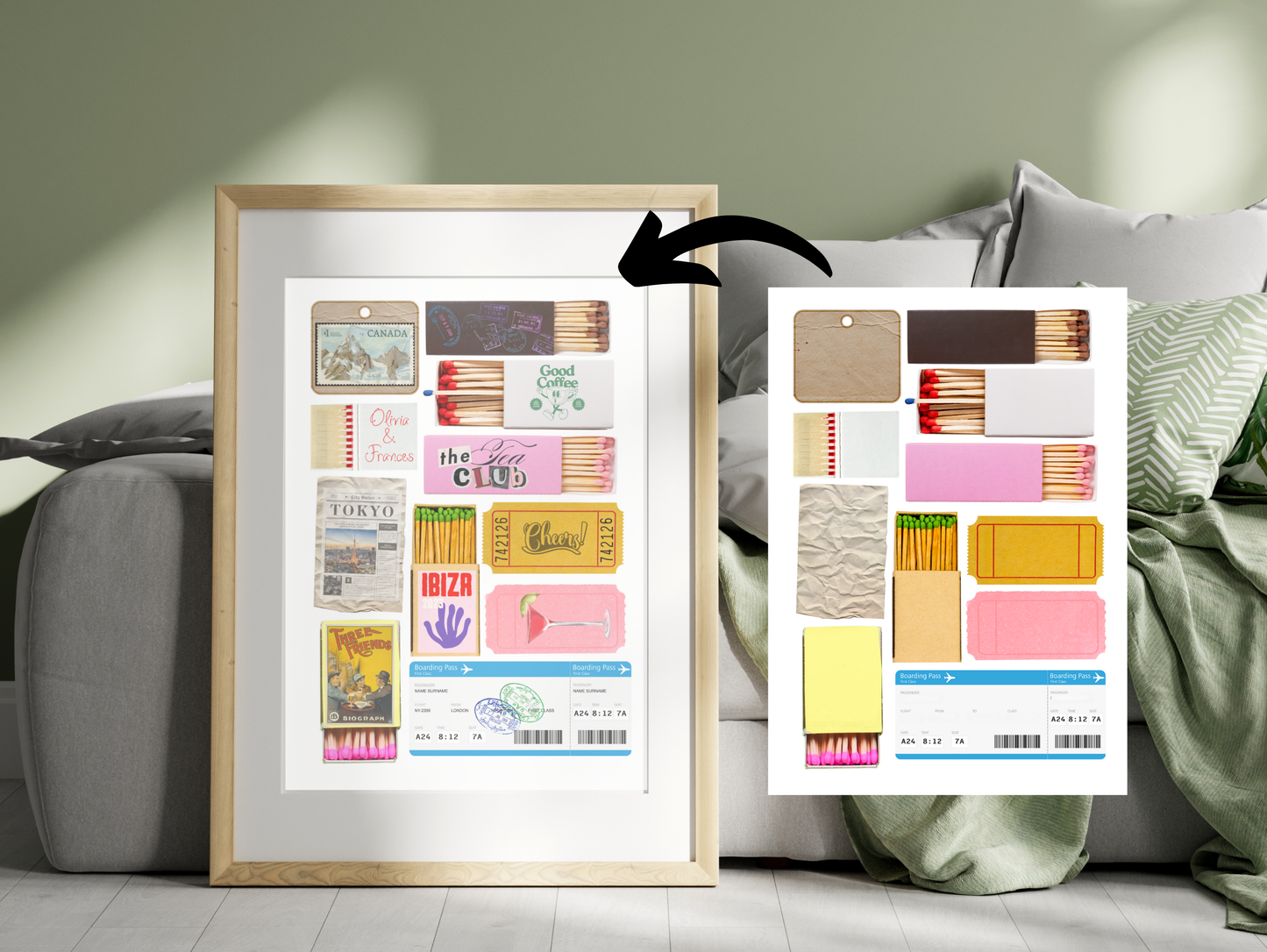 PLR Matchbook Poster Template