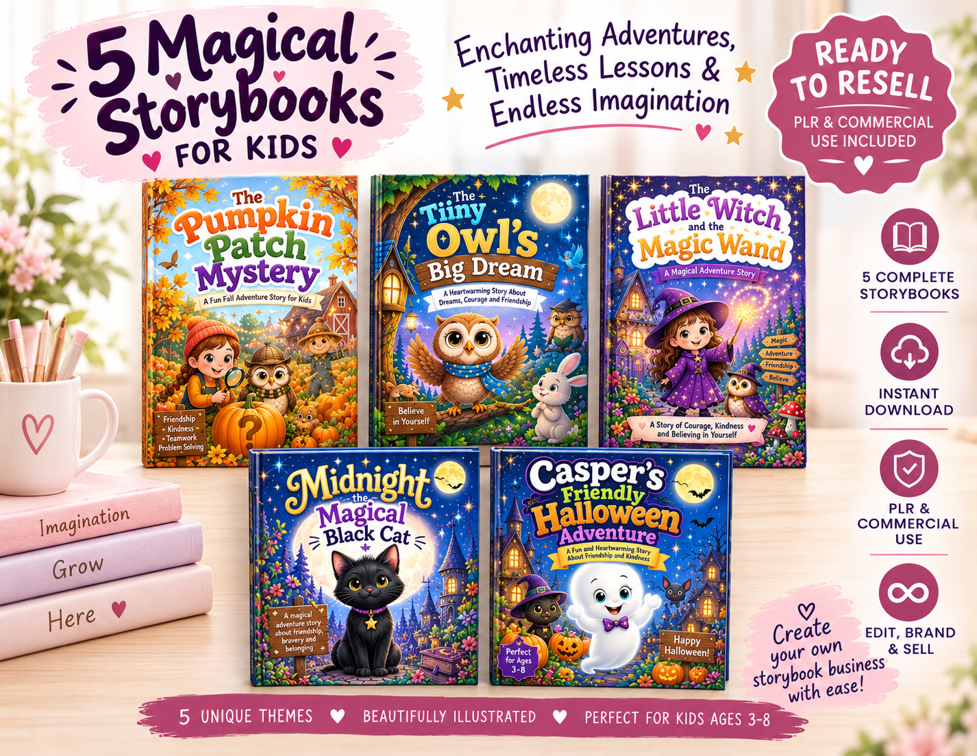 5 Magical Storybooks for Kids Ready to Resell