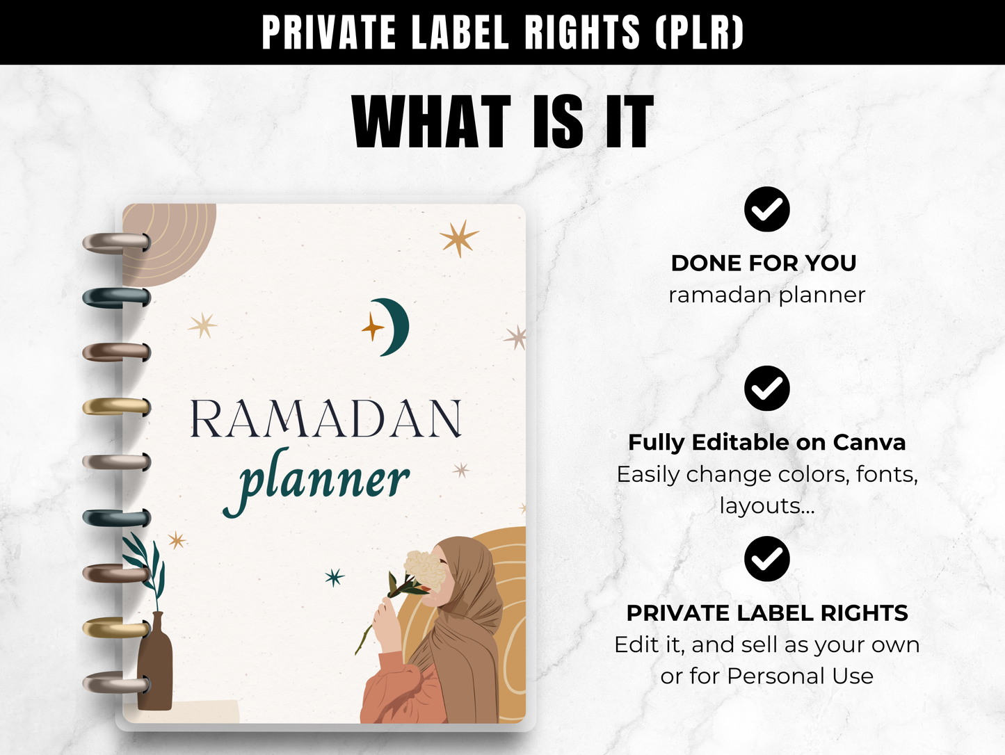 PLR Ramadan Digital Planner