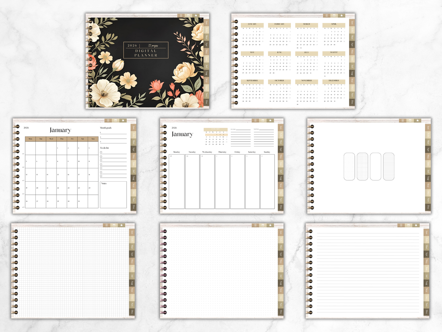 2026 Landscape Digital planner