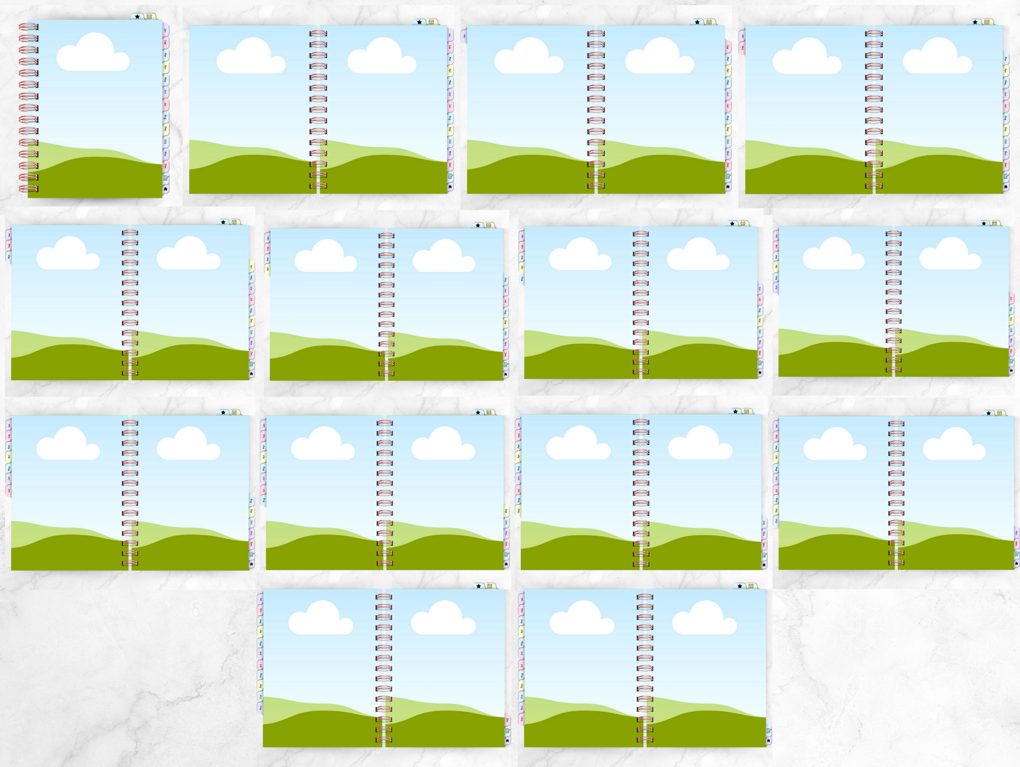 Canva Digital Planner Template Kit