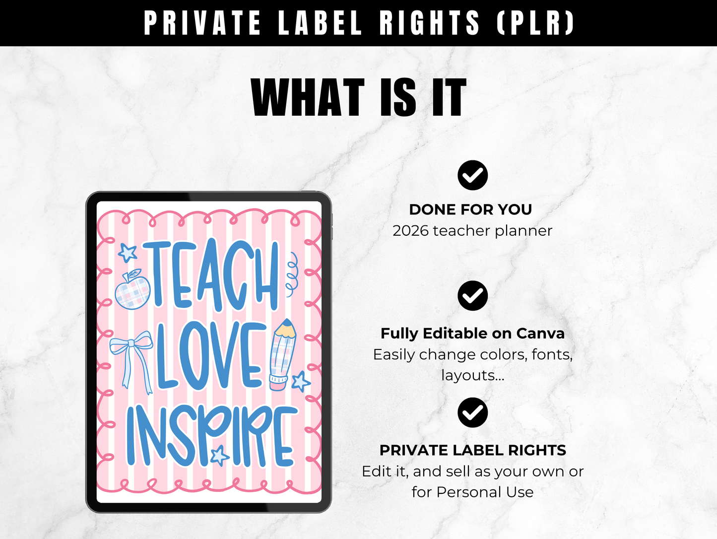 PLR 2026 Teacher Planner