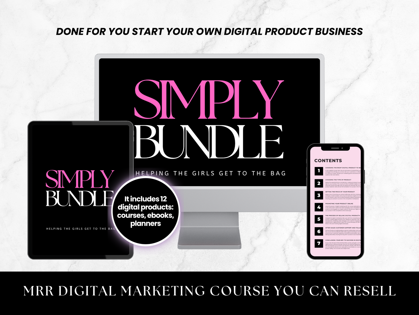 PLR Digital Marketing Course Bundle
