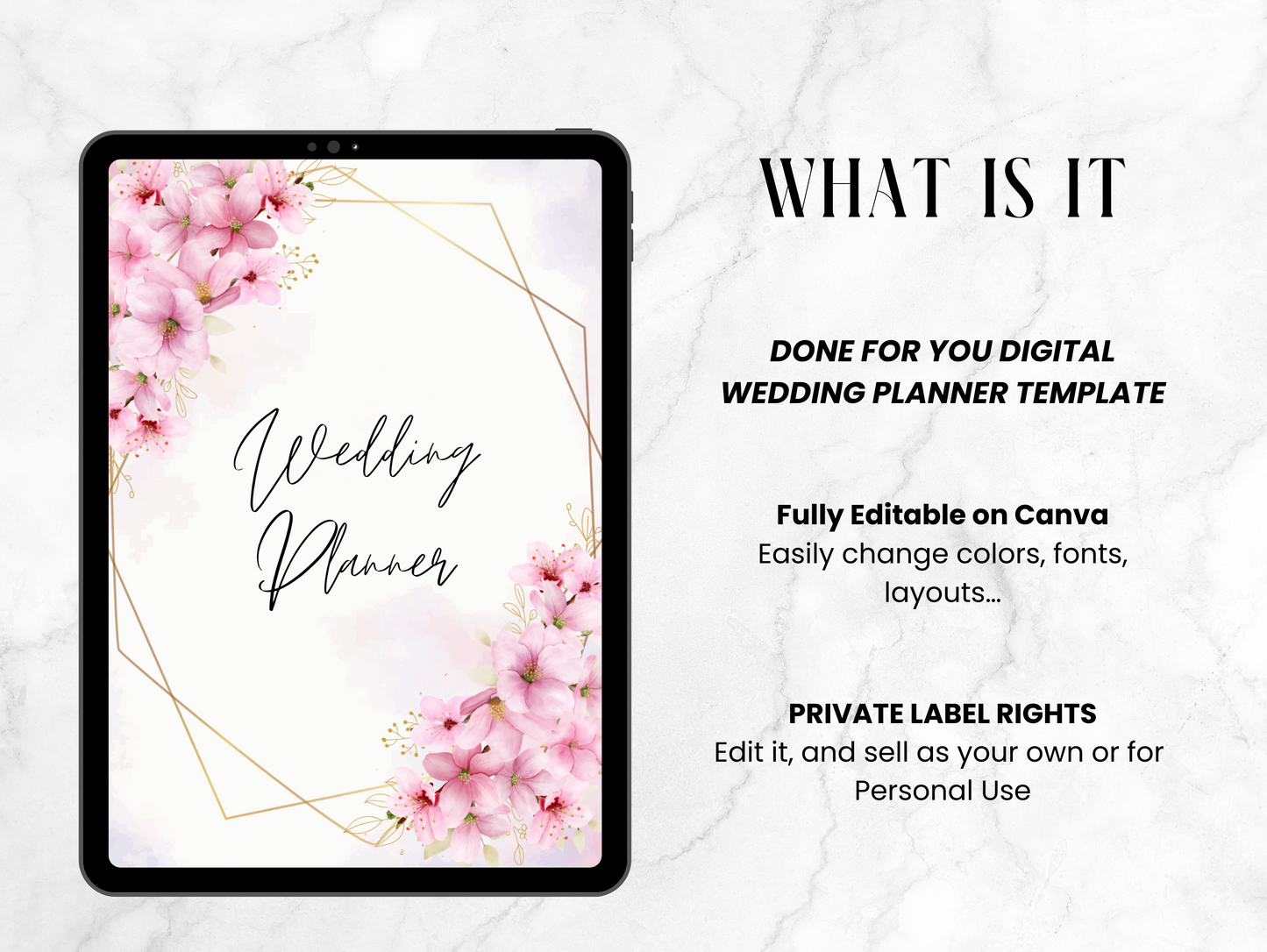 PLR Digital Wedding Planner