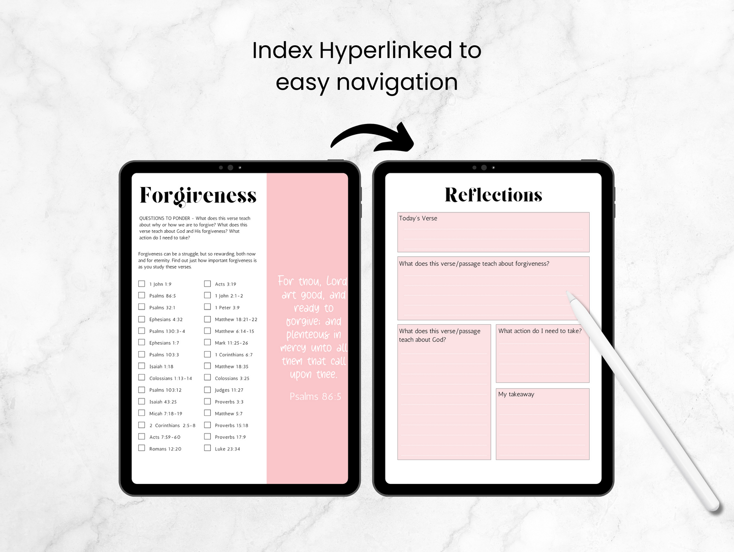 PLR Bible prayer journal template
