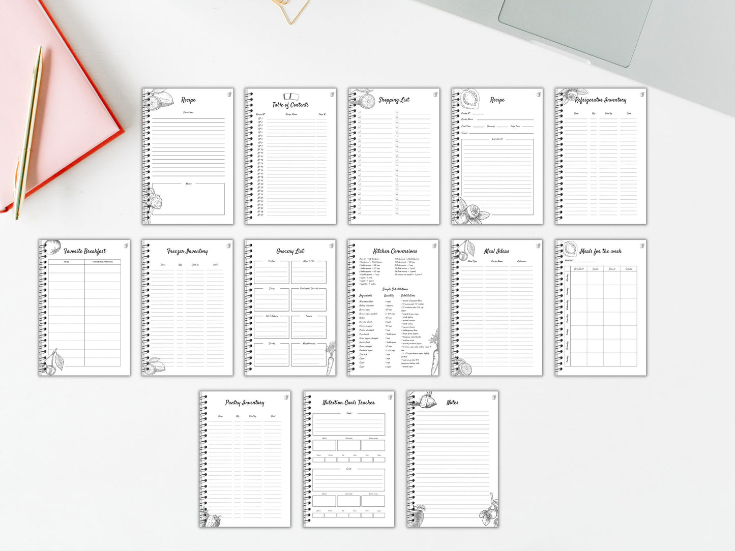 PLR Digital Recipe Book