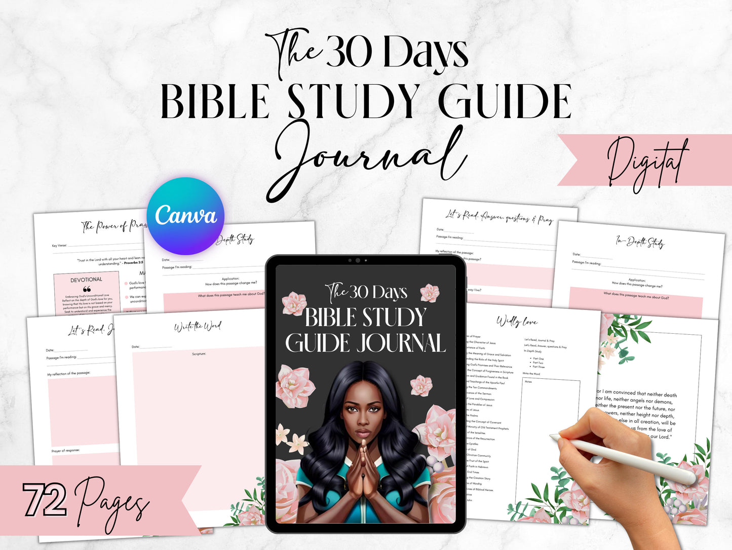 PLR Girl Boss Digital Planner Bundle