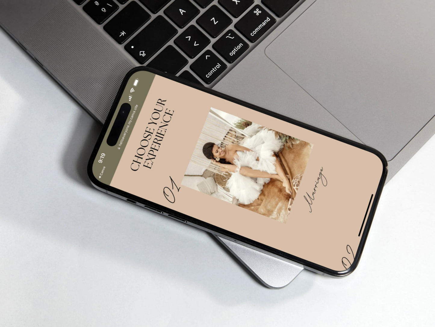 PLR Boho Instagram Link In Bio Template for Photographers