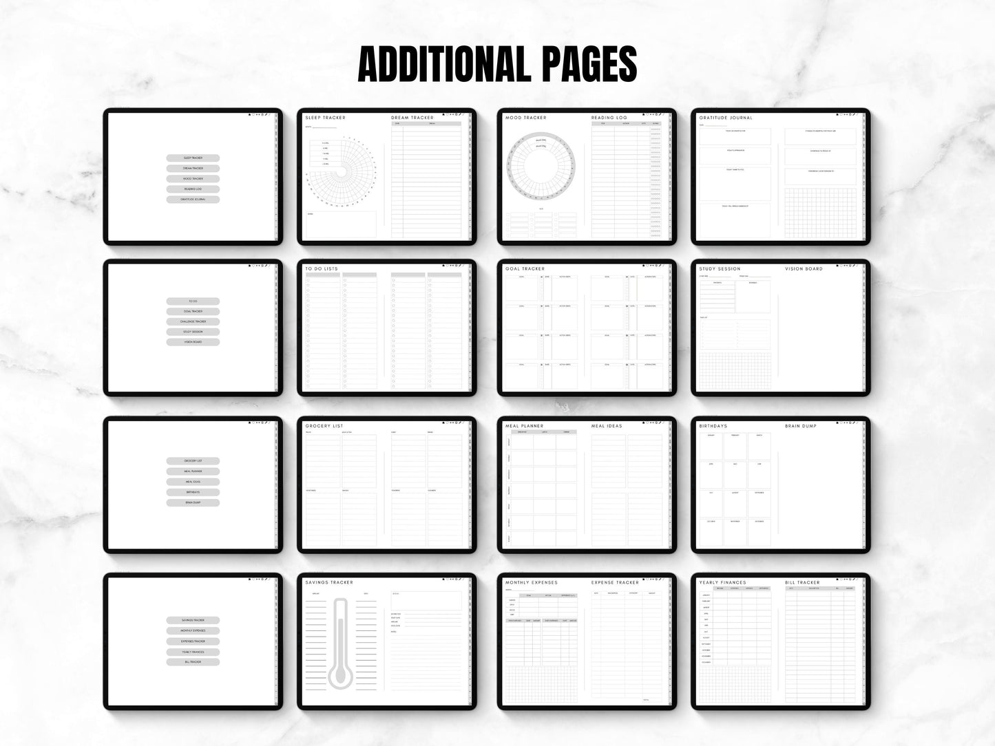 Ultimate Canva Digital Planner Template Landscape