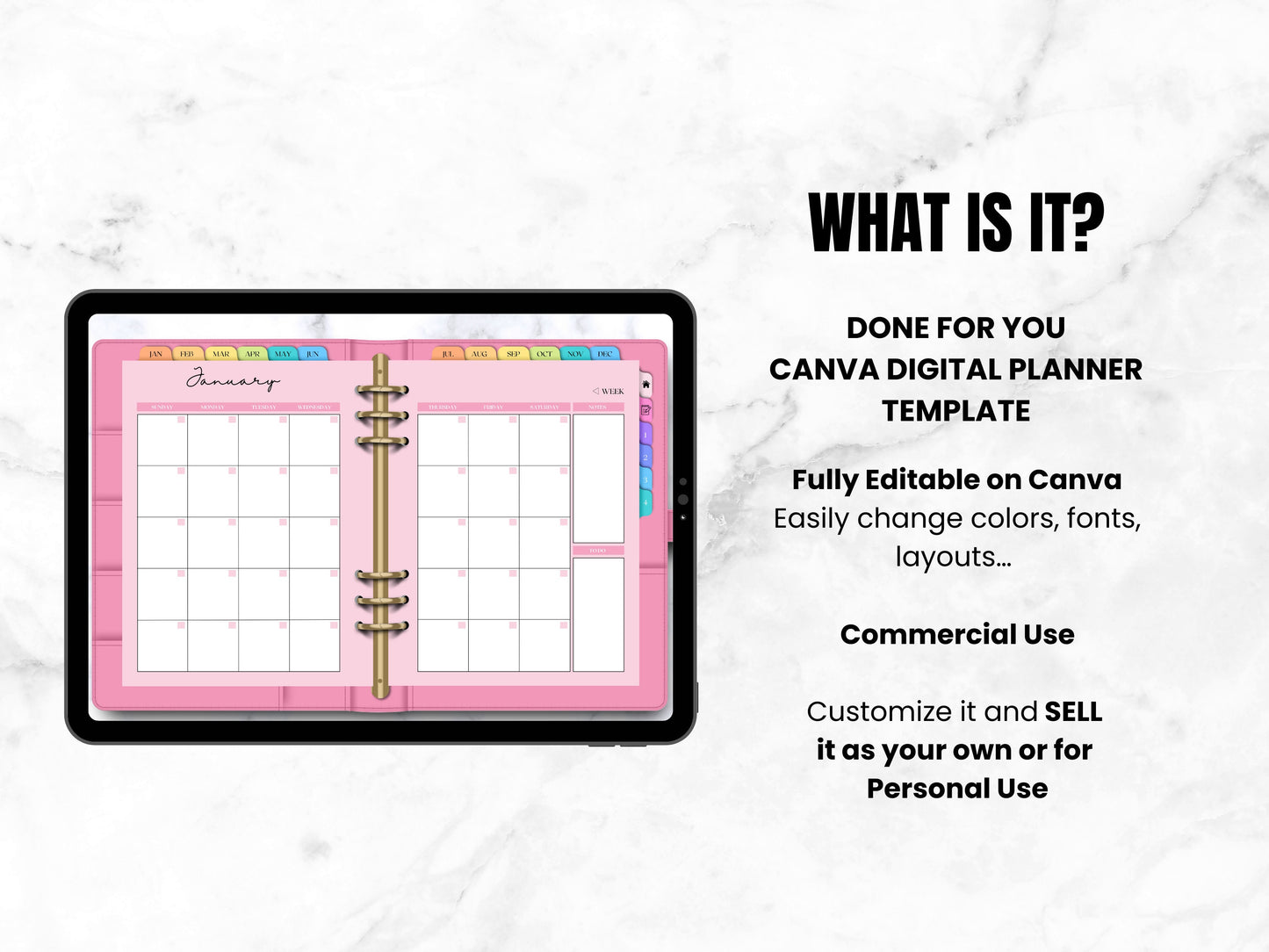 Ultimate Canva Digital Planner Template