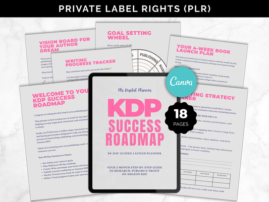 KDP Success Roadmap: 90-Day Guided Launch Planner