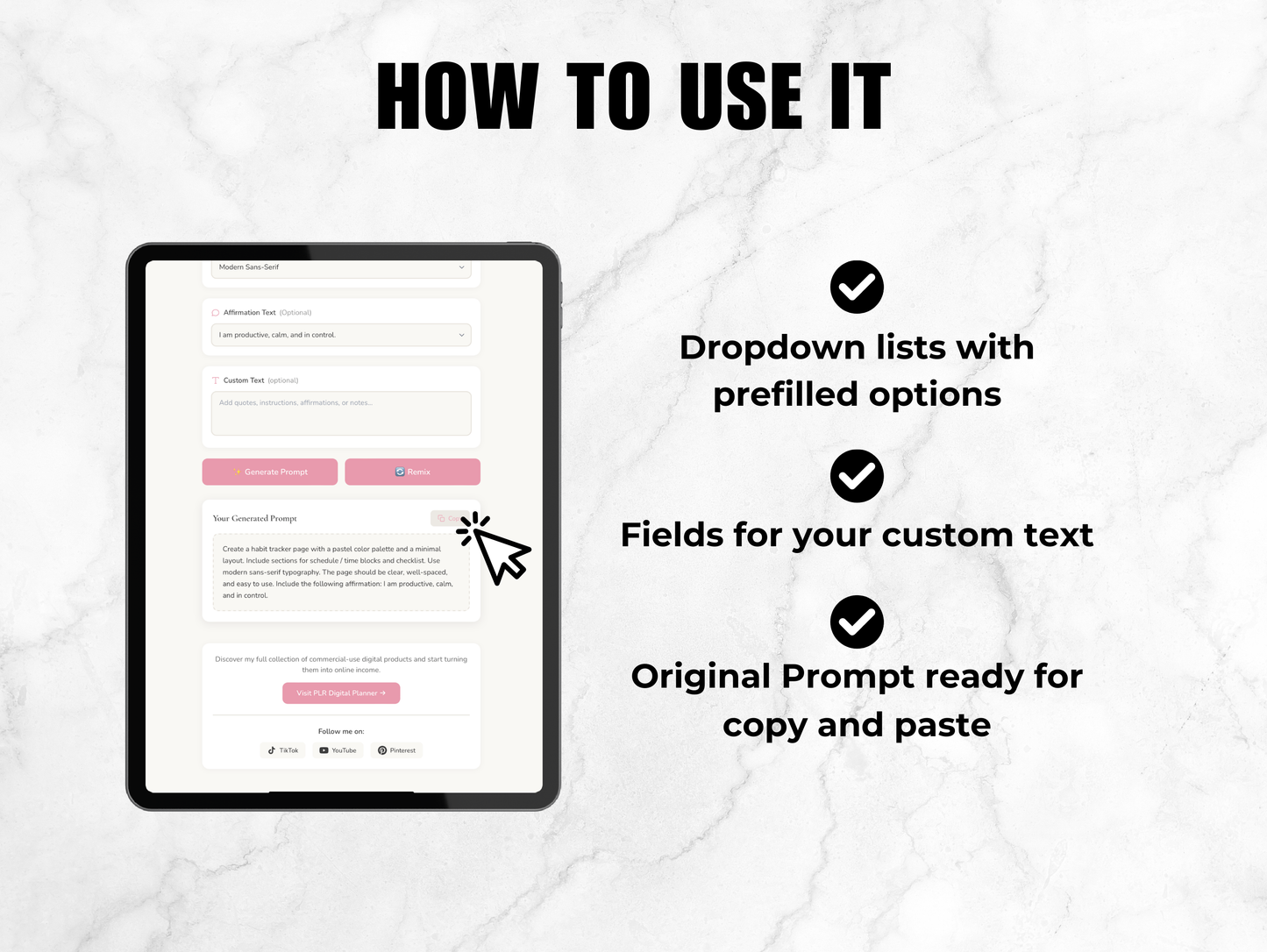 Planner Prompt Generator