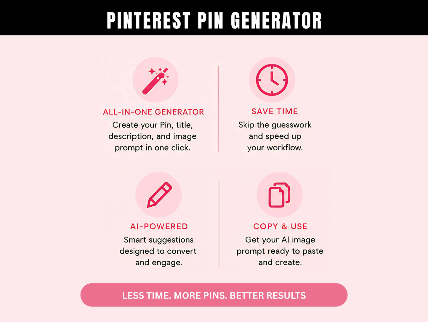 Pink Pin Studio: Pinterest Pin Generator