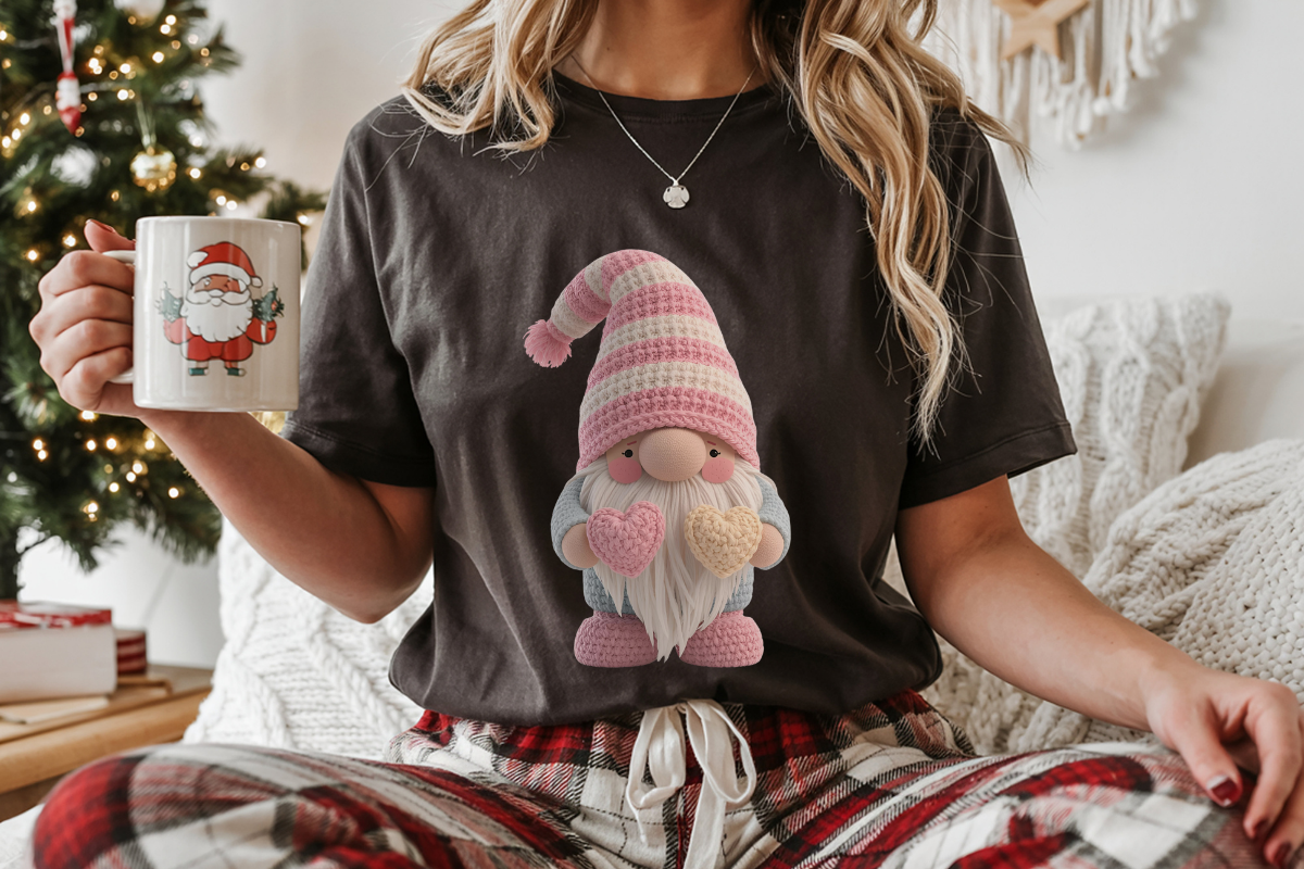 Crochet Trendy Christmas PNG Bundle