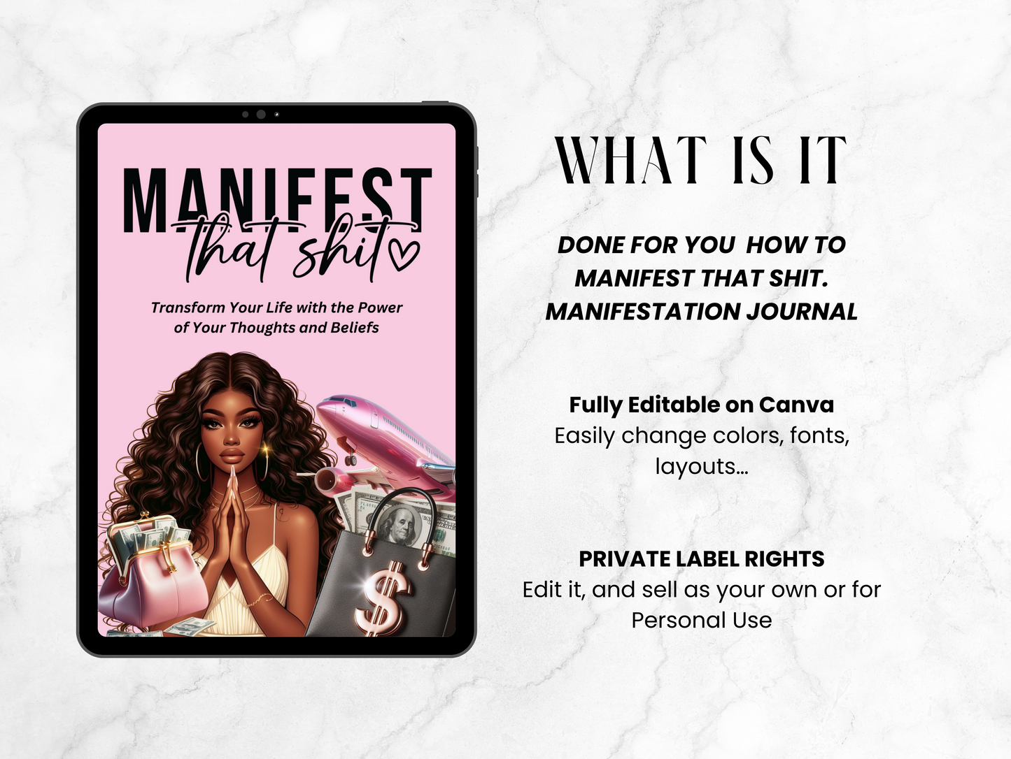 PLR How to Manifest that shit ebook