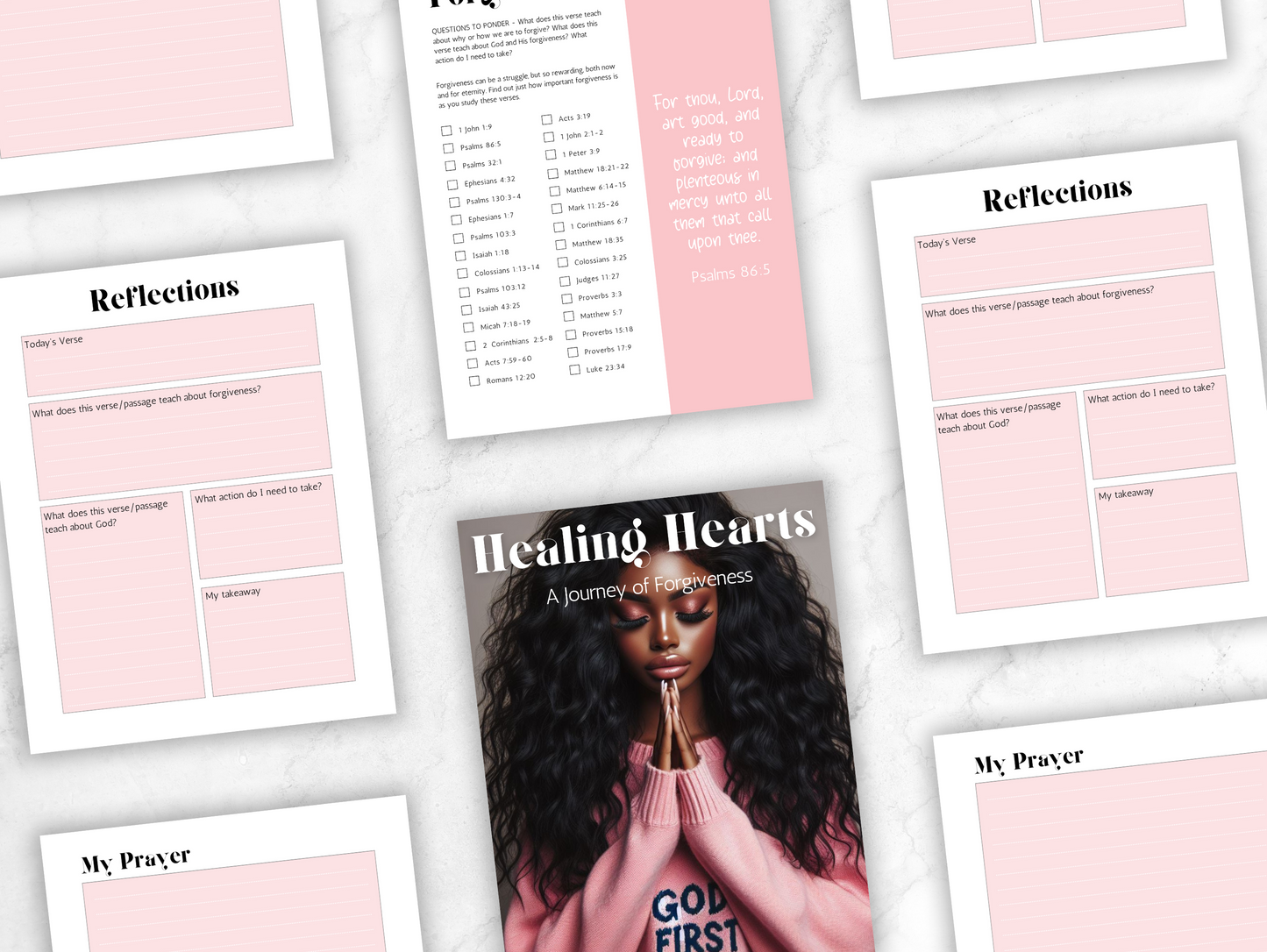 PLR Bible prayer journal template
