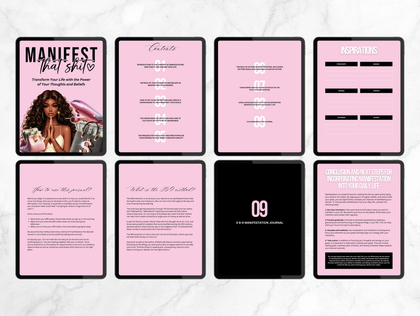 PLR How to Manifest that shit ebook
