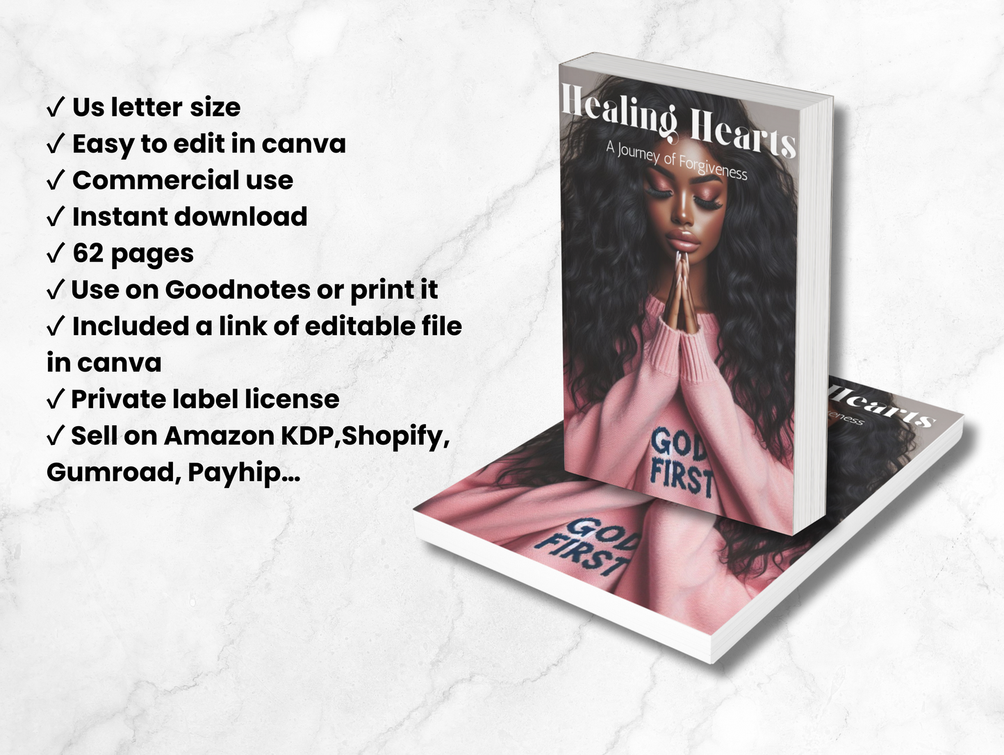 PLR Bible prayer journal template