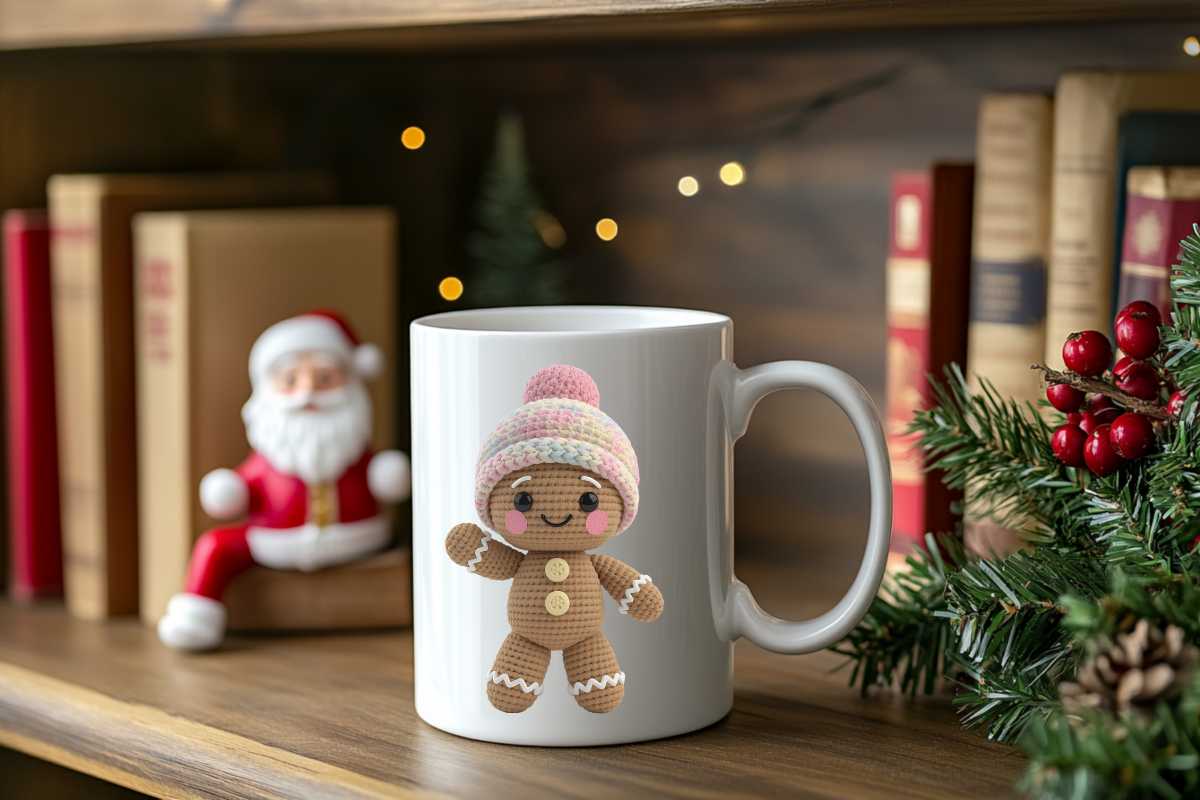 Crochet Trendy Christmas PNG Bundle