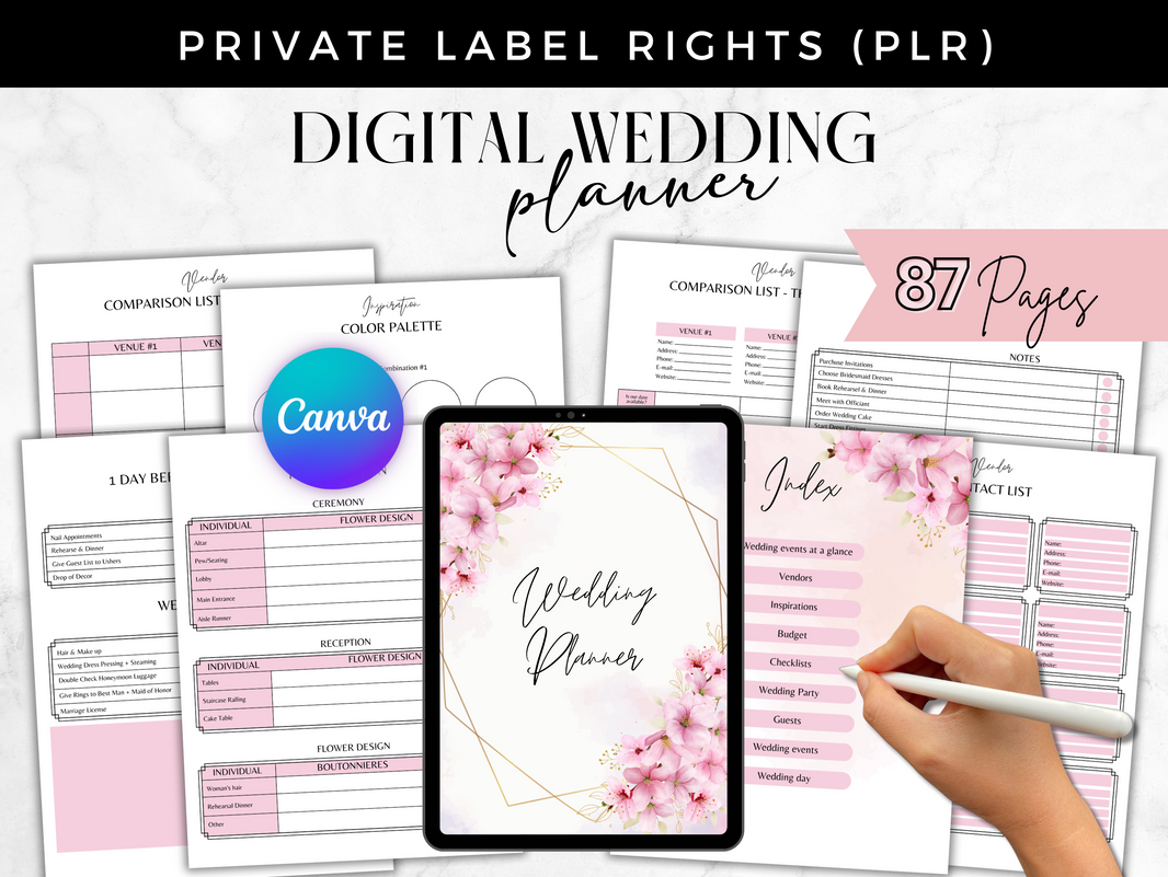 PLR Digital Planner