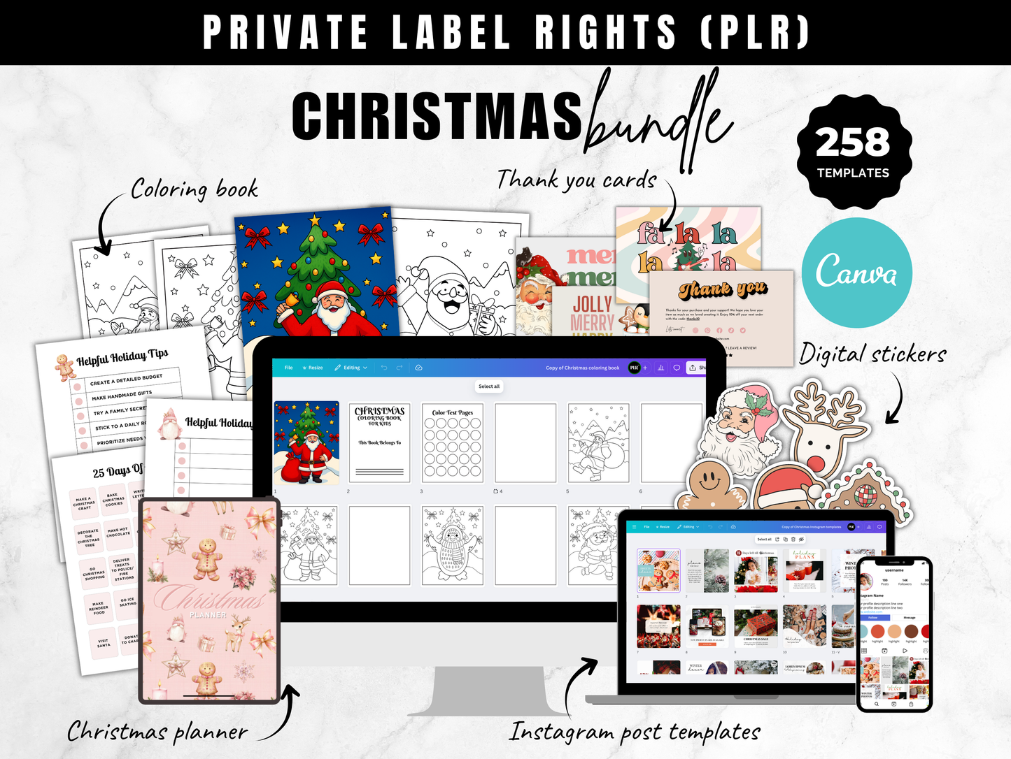 Ultimate Christmas Digital Product Bundle