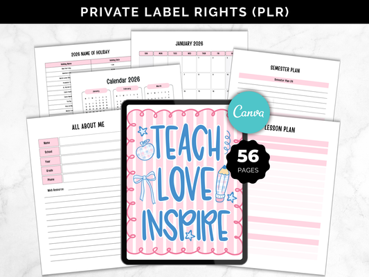 PLR 2026 Teacher Planner