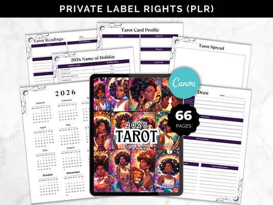 PLR 2026 Tarot Journal