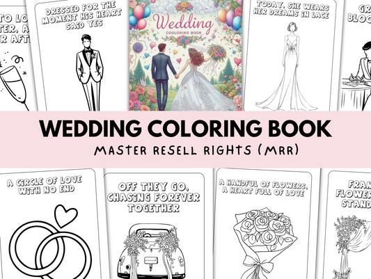 Wedding Coloring Book (MRR)