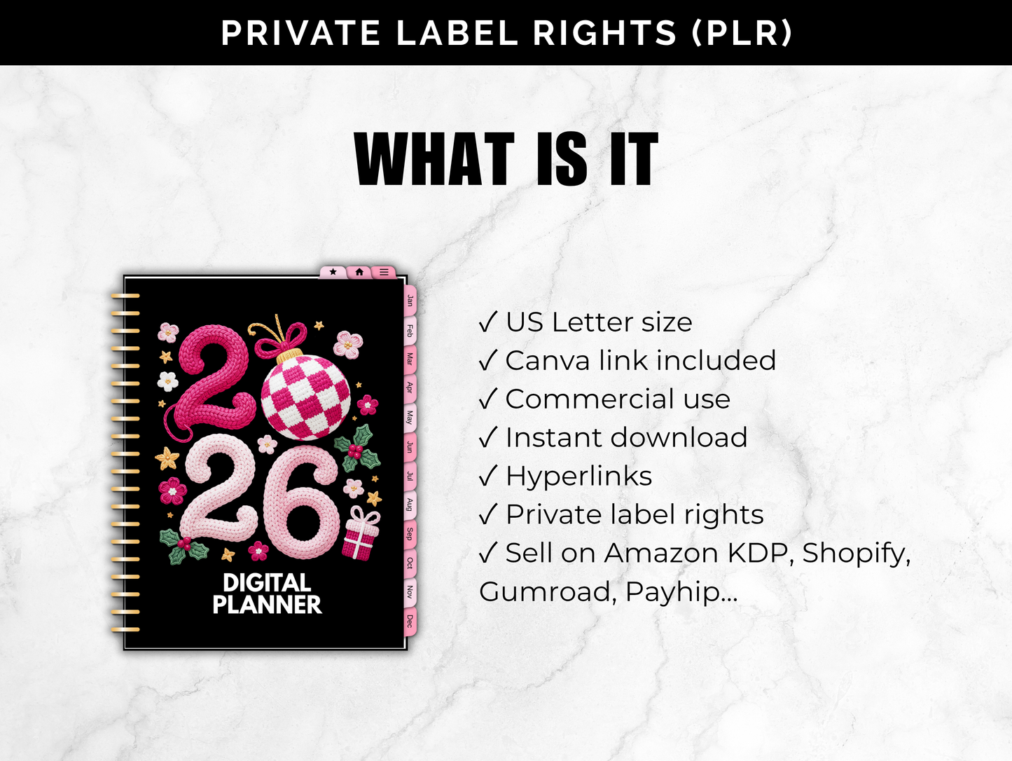 2026 Digital planner Crochet design trend