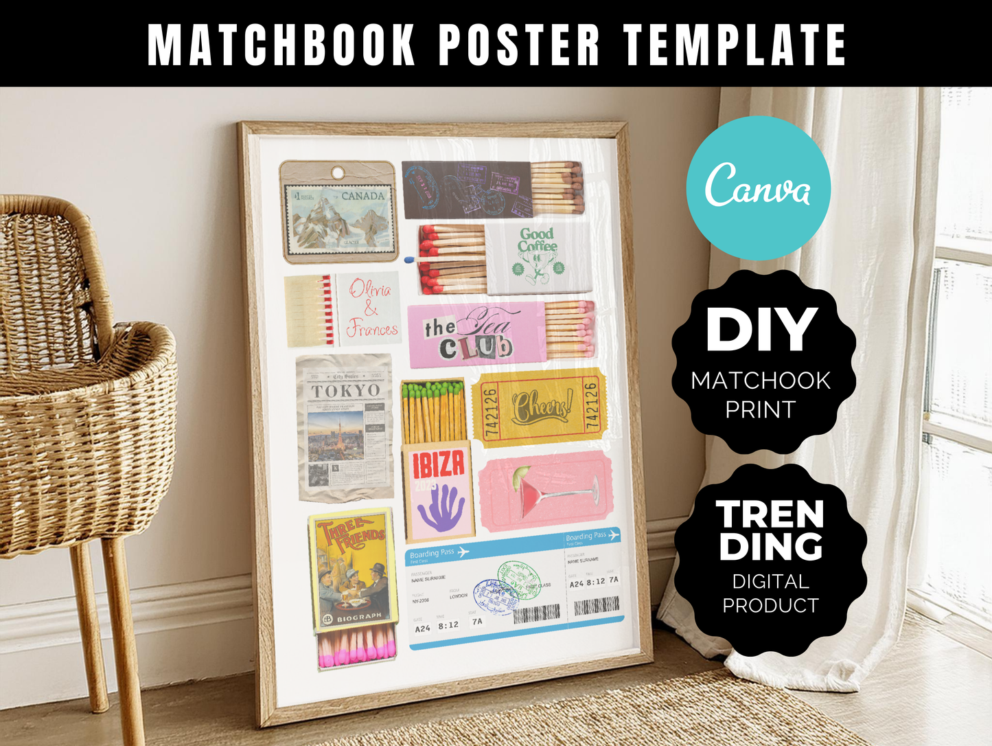 PLR Matchbook Poster Template