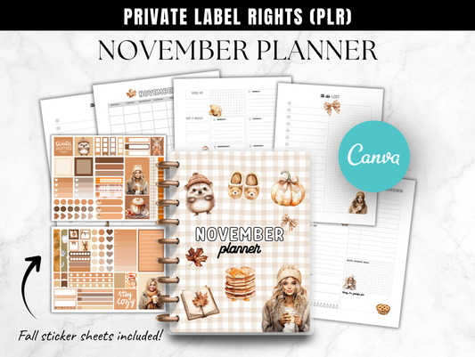 PLR November Planner