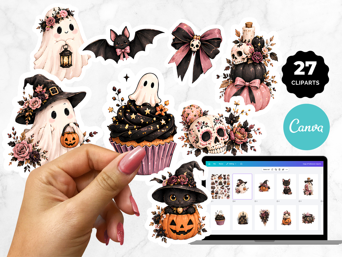 Halloween Clipart Set