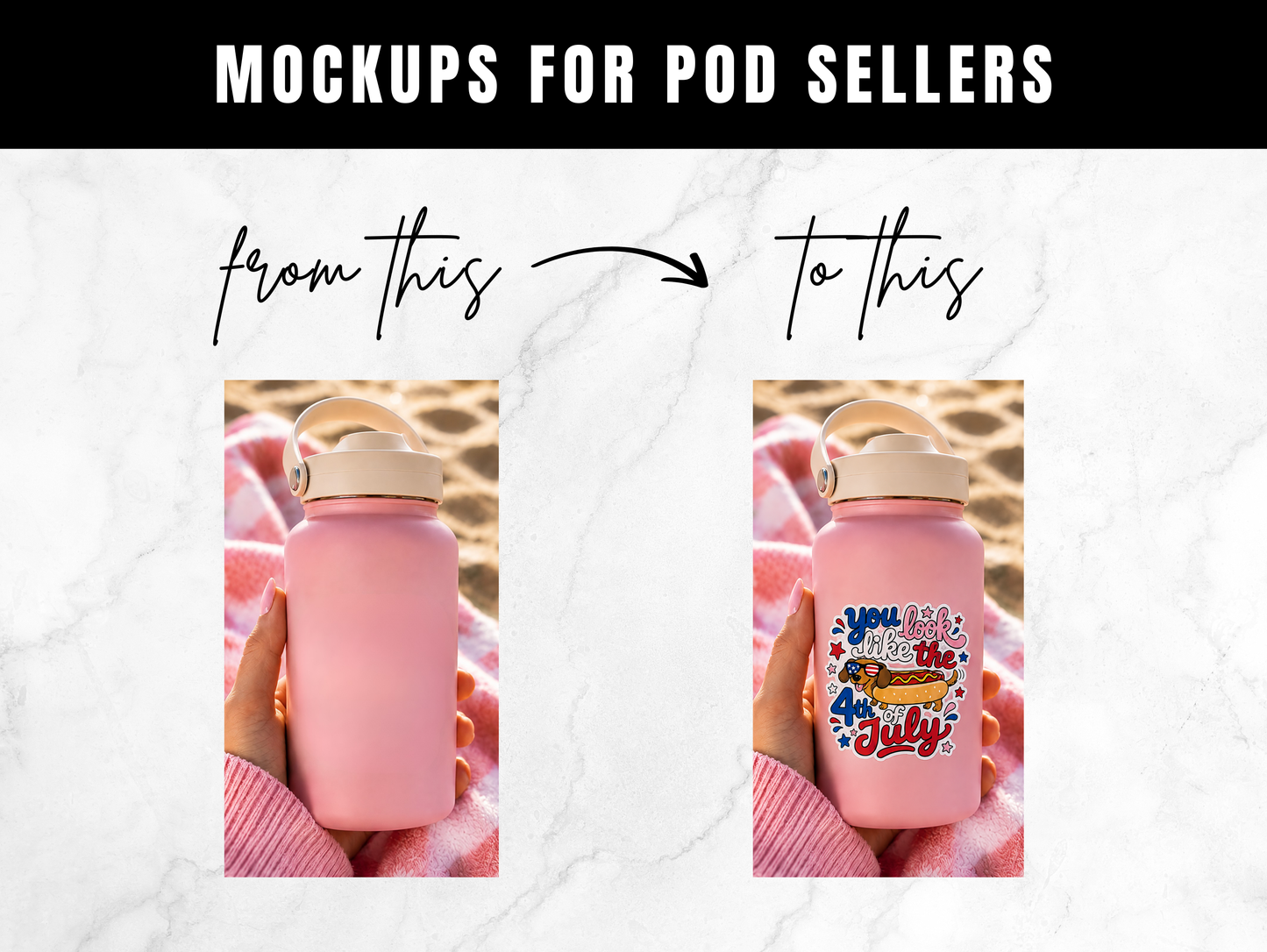 Canva Mockups for POD Sellers
