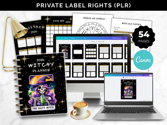 PLR 2026 Witchy planner