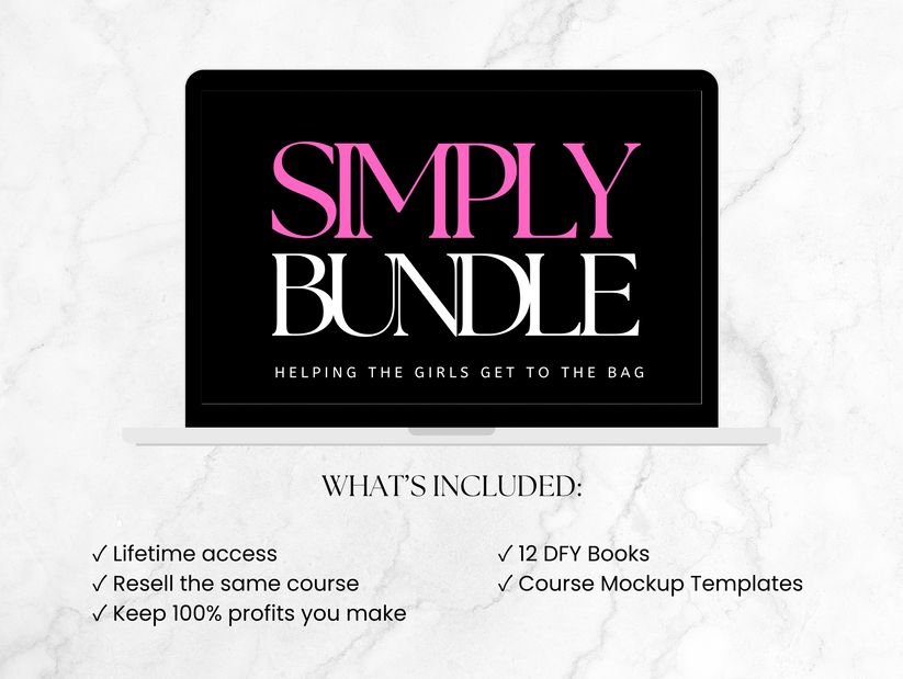 Master Resell Rights Digital Marketing Course Bundle Plr Digital Planner